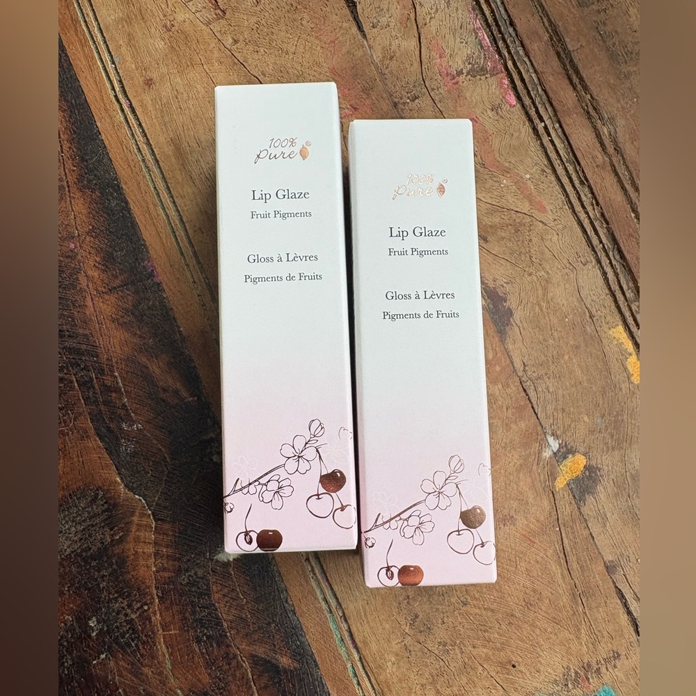 Never Opened Lip Glazes (Vixen & Rhubarb)